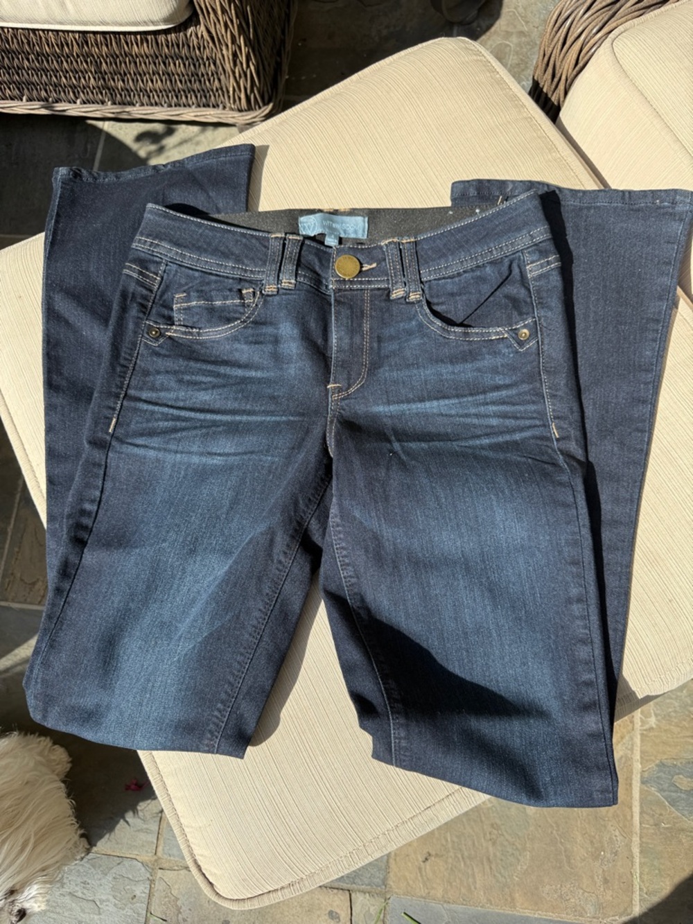 Wit & Wisdom Dark Blue Skinny Jeans